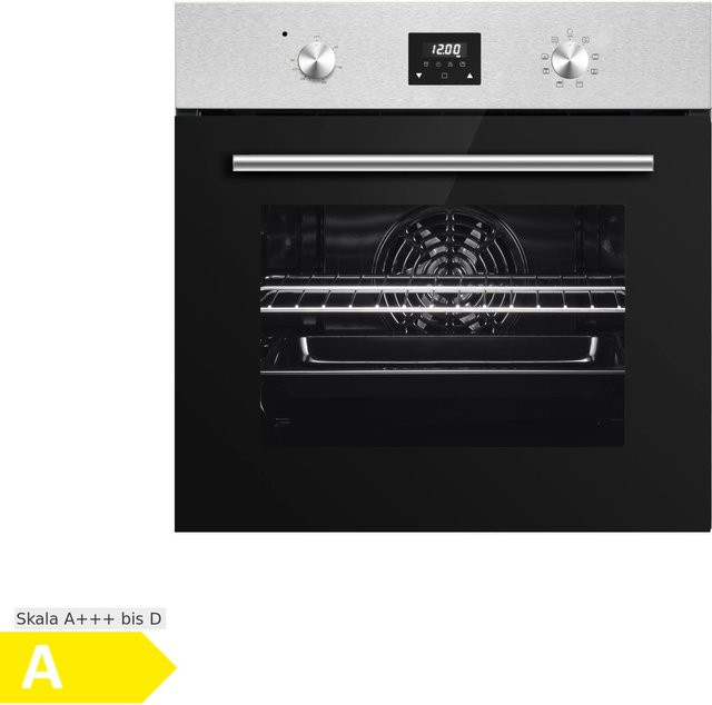 PKM Einbaubackofen EB7IXD in Edelstahl mit 64 L Volumen, LED-Display und 8 Funktionen - Bild 2