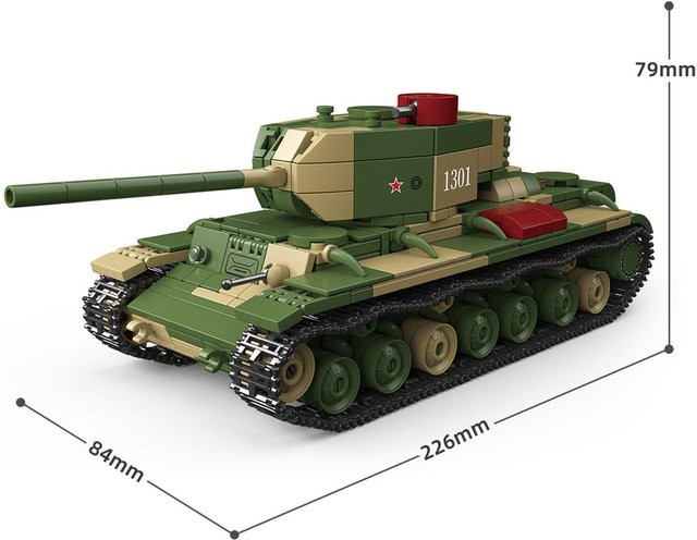 Linyi toy Swat Kv-220 Armee Soldaten Zweiter Weltkrieg Set - Bild 1