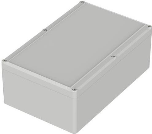 Bopla EUROMAS ET 240F Industrie-Gehäuse aus ABS in Hellgrau, B/T/H: 250 x 160 x 92 mm - Bild 1