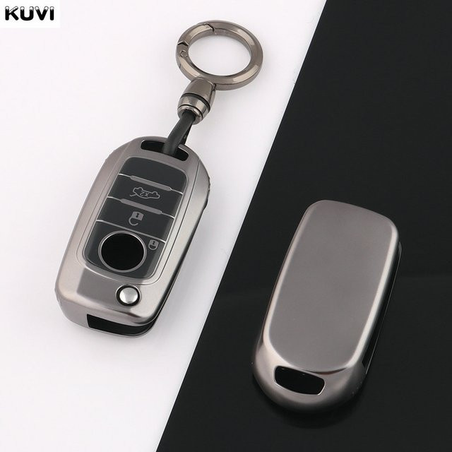 Kuvi Schutzhülle für Fiat Auto Fernbedienung Schlüssel Abdeckung Shell für Tipo Toro Nuovo Freedom 500X Doblo Argo Grazie Klappschlüssel Zubehör - Bild 1