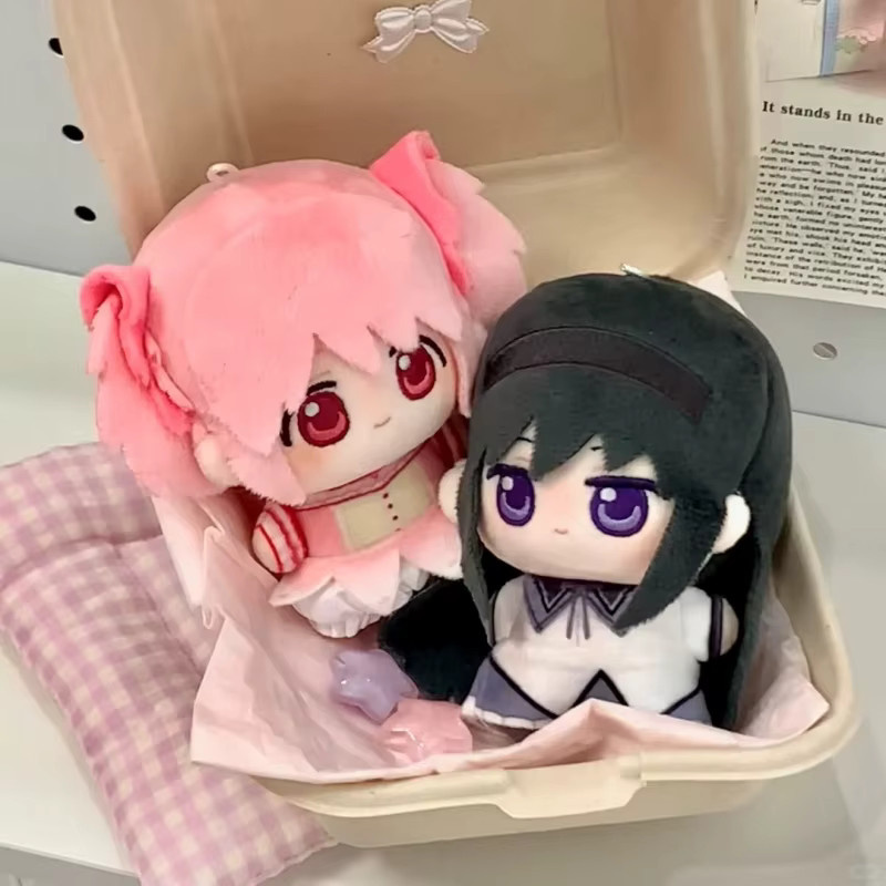 Bandai Puella Magi Madoka Magica Madoka Kaname Homura Akemi Q Version Plüschpuppe, 10cm - Bild 2