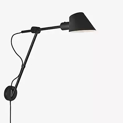 Design for the People Stay Long Wandleuchte in Schwarz aus Metall für modernes Downlight-Design - Bild 1