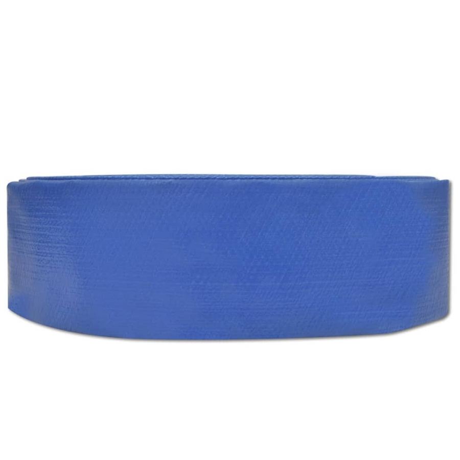 vidaXL Wasser-Flachschlauch aus blauem PVC und Polyester, Durchmesser: 2 Zoll, Länge: 25 m - Bild 2