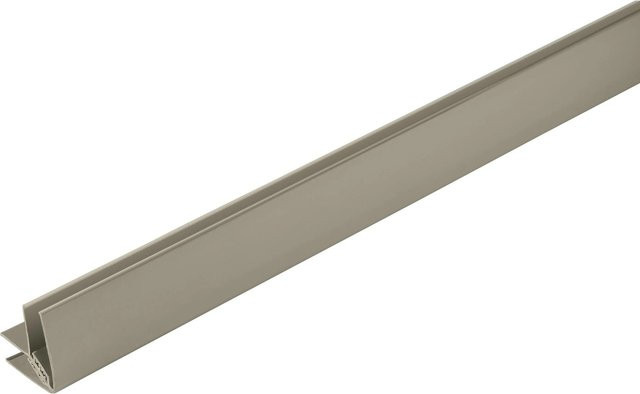 Grosfillex Abschlussprofil 5 - 8 mm klippbar in Rauchgrau, Länge: 260 cm - Bild 1