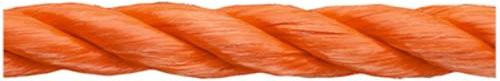 Geflochtenes Polypropylenseil Dörner + Helmer in Orange, Durchmesser: 12 mm, Länge: 50 m - Bild 1