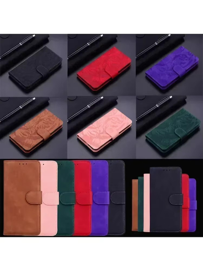Magnetische Leder-Handyhülle als Flip-Cover Wallet Case für Google Pixel in verschiedenen Modellen, Farbe: Braun - Bild 4