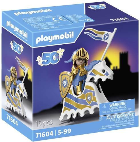 Playmobil Jubiläums-Ritter 71604 mit goldenen Details für Kinder ab 4 Jahren - Bild 1