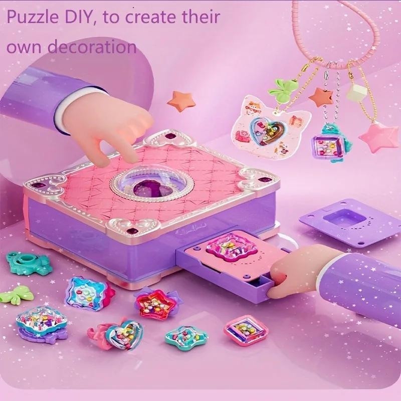 Fashnics 3D-Aufkleber-Hersteller-Set DIY-Schmuckherstellungsmaschine Prinzessinnen Bunt - Bild 2