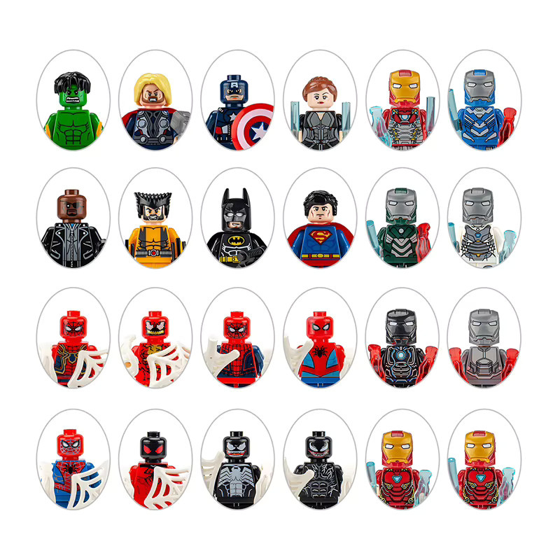 Marvel Adventskalender mit 24 Avengers Blind Box Sammelfiguren in Mehrfarbig von zhuangchen - Bild 2
