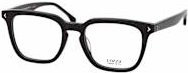 Lozza VL 4370 Korrektionsbrille, Vollrand, Quadratisch, Black, Herren, Kunststoff - Bild 1