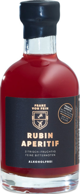 Franz von Fein alkoholfreier Rubin Aperitif 0,2 l - Bild 1