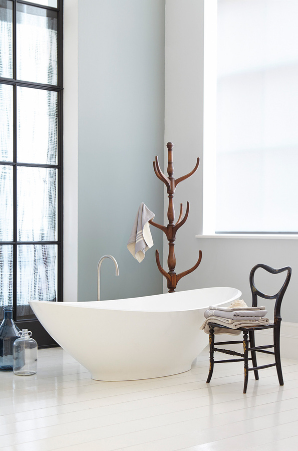 Little Greene Absolute Matt Emulsion Archive Colour Grey Teal 226 Wasserbasierte Dispersionsfarbe 10 l - Bild 1