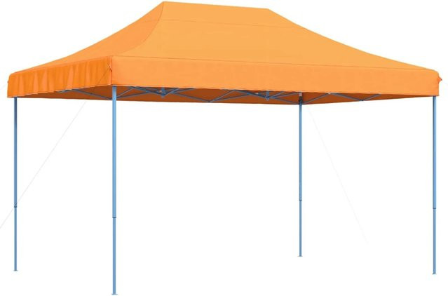 vidaXL Party-Zelt aus Oxford-Stoff und Stahl in Orange, B/T/H: 410 x 279 x 315 cm - Bild 1