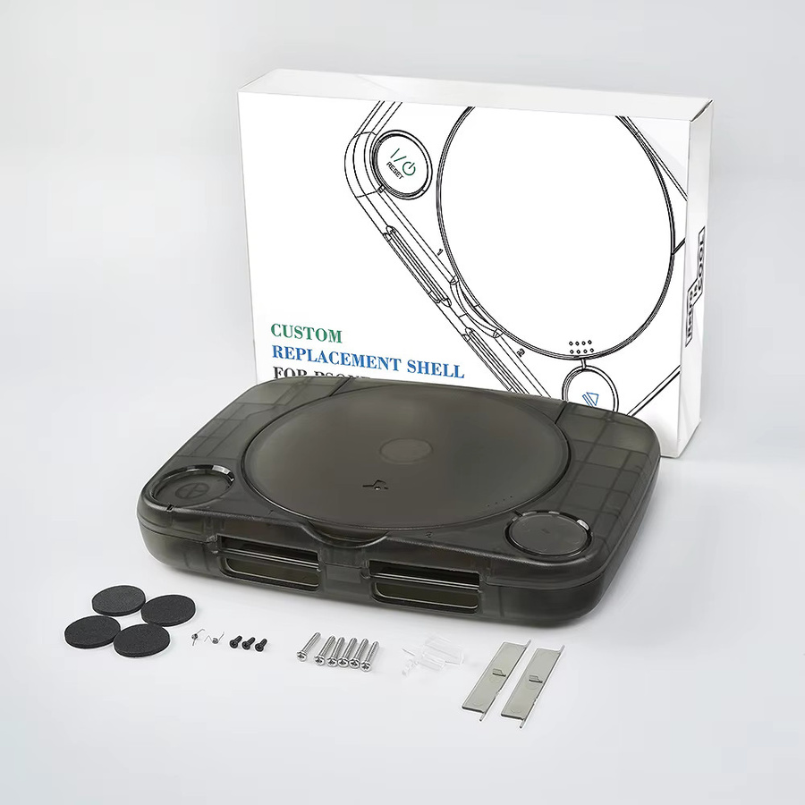 Bitfunx Ersatzschale für PlayStation PS One und PSOne in Transparent und Purple - Bild 2