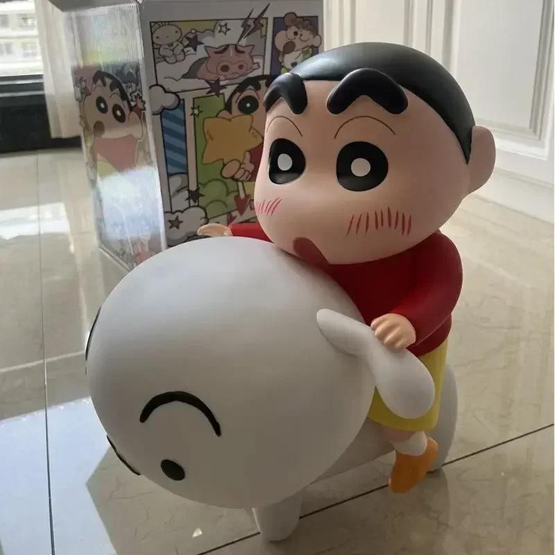 Fashnics Crayon Shin-Chan Actionfigur Reitet Nohara Shiro 8cm - Bild 2