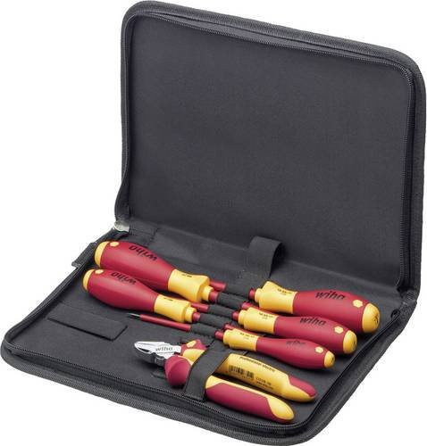 Wiha Werkzeugset für Elektriker 6-teilig inklusive Werkzeugtasche - Bild 1