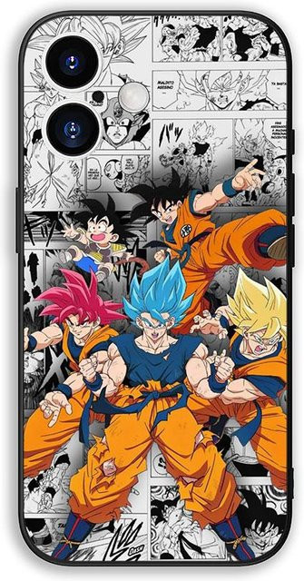 Dragon Ball Son Gohans Handyhülle für Apple iPhone 15 14 16 17 Pro Max Plus Mini und Air Case in Multicolour - Bild 1