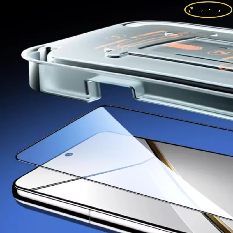 2er-Pack Displayschutzfolie aus gehärtetem Glas für OPPO A98 A94 A96 A93 A80 A76 A73 A52 A53, transparent und kratzfest - Bild 2