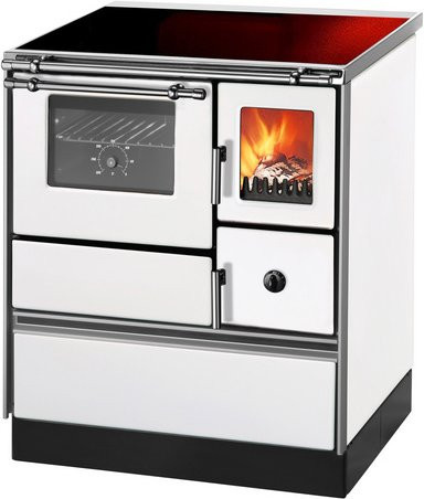 WESTMINSTER Holzherd Style 70 in Weiss mit 7,6 kW Heizleistung B/T/H: 85 x 70 x 60 cm - Bild 1