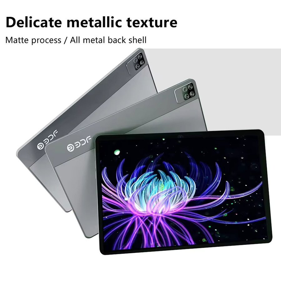 BDF Android 12 Tablet 10,1 Zoll mit 8 GB RAM und 256 GB ROM in Grau, HD Display, 4G LTE, WiFi, Bluetooth und GPS - Bild 5