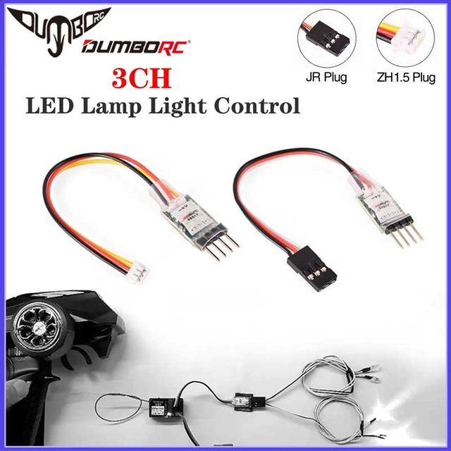 DUMBORC RC Licht Controller Modul LED Schalter Panel System, für RC Mini Auto Starrflügel Flugzeug Teile - Bild 1