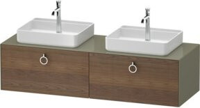 Duravit Waschtischunterschrank White Tulip in White, Breite: 160 cm, Tiefe: 55 cm - Bild 1