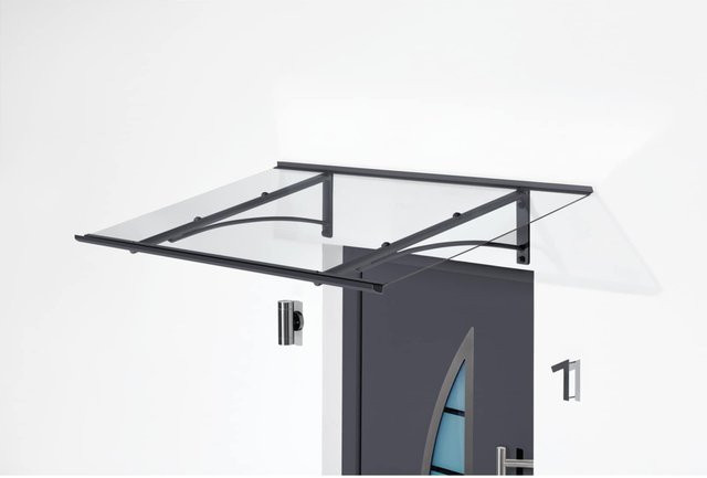 Gutta Typ PT/GR Vordach gerade B: 160 cm, T: 90 cm - Bild 1