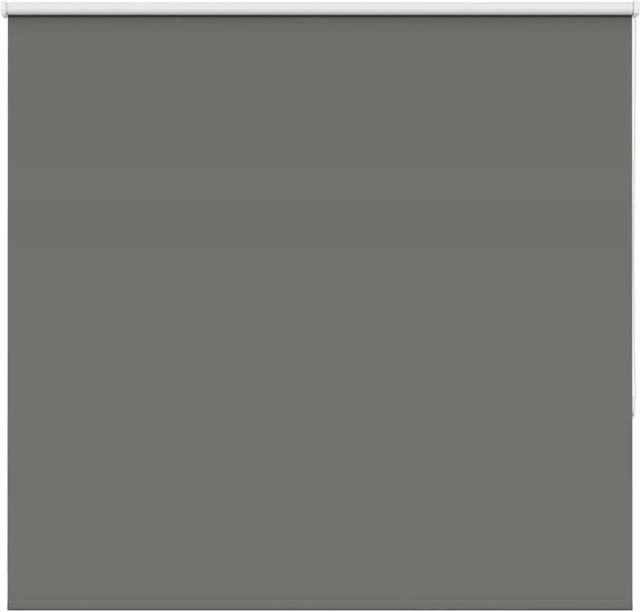 vidaXL Verdunkelungsrollo Grau aus Polyester B: 150 cm, H: 130 cm - Bild 1