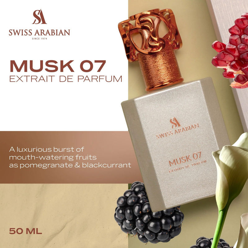 Swiss Arabian Musk 07 Parfumextrakt 50ml Orientalisch Weiß - Bild 3
