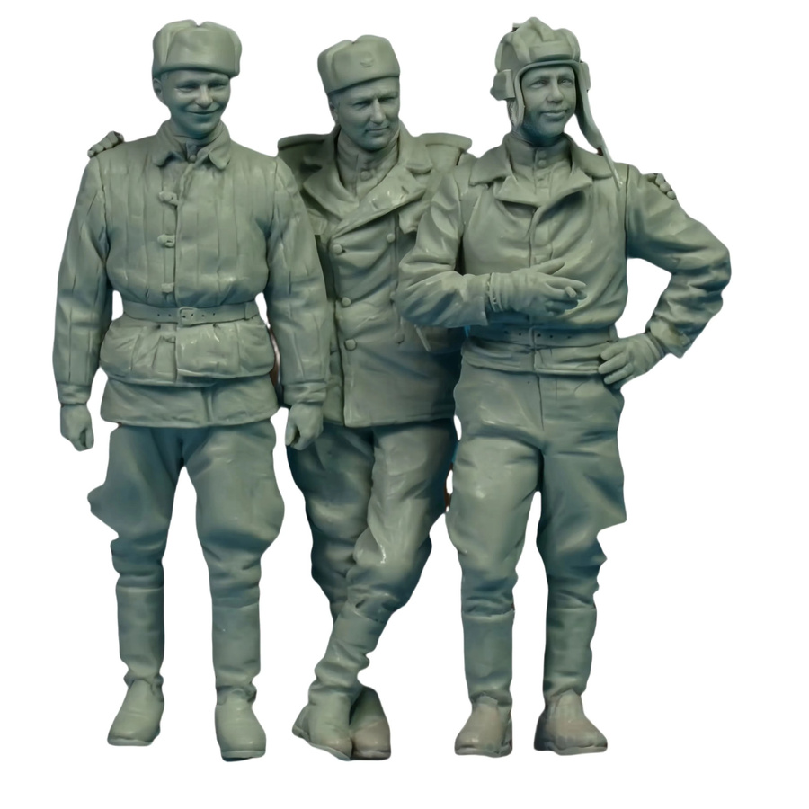 MEEKLION MODEL Sowjetische Panzerbesatzung, Modellbausatz, Militär, 1:35 - Bild 4
