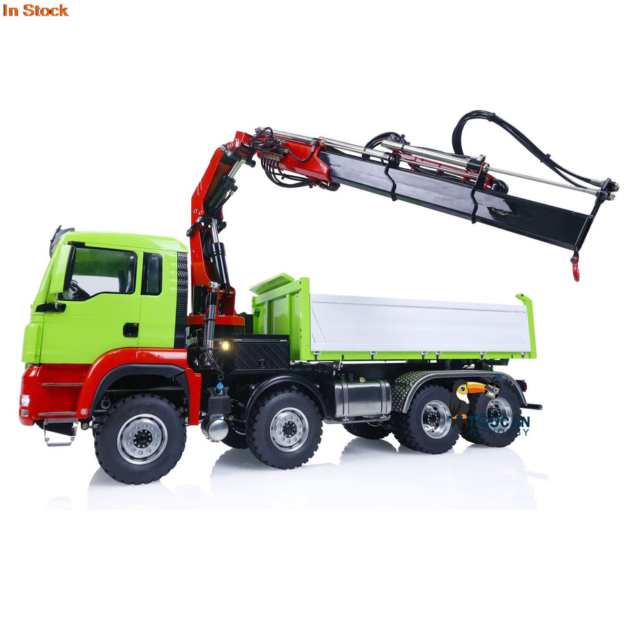 LESU RC Hydraulische Lkw Kran Dumper, 1:14, Metall - Bild 2