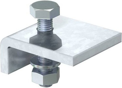 OBO Bettermann Klemmstück aus Metall in Silber, 10 Stück - Bild 1