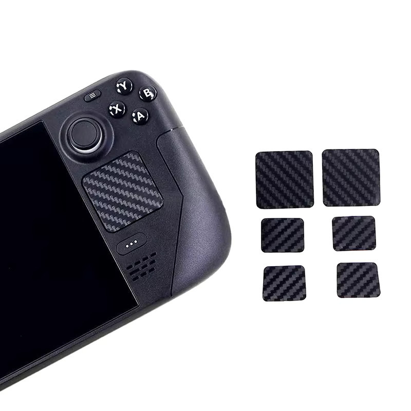 JETTING Touchpad Schutz Aufkleber für Steam Deck Spielkonsole in Schwarz - Bild 2