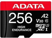 ADATA High Endurance microSDXC Speicherkarte 256 GB, Klasse 10, UHS-I, U3, V30 mit Adapter - Bild 2