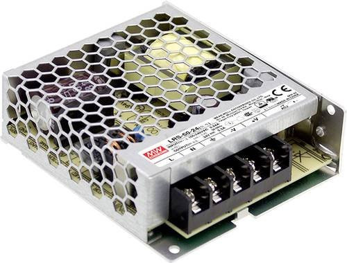 Mean Well MW LRS-50-36 Schaltnetzteil 36 V/DC 1.45A 52.2W in Silber - Bild 1