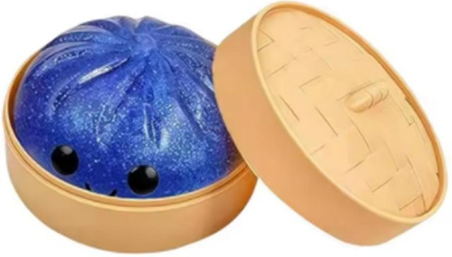 PRELEXT Glitzer-Knödel Squishy, mit Box, Sensorisches Quetschspielzeug - Bild 1
