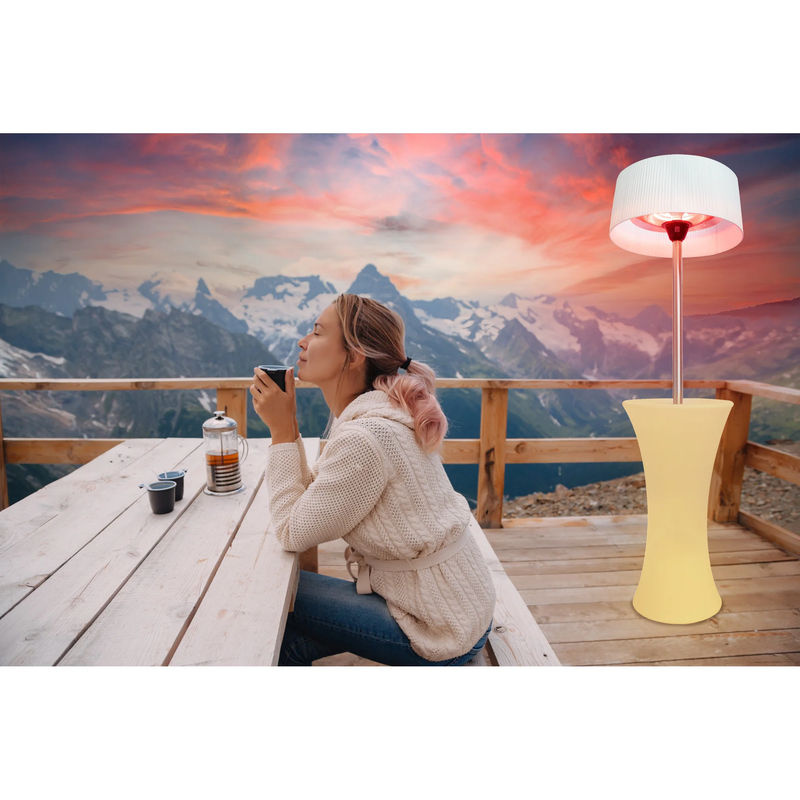Wärmepilz Lounge von Sonnenkönig in Multicolor und Weiß - Bild 2