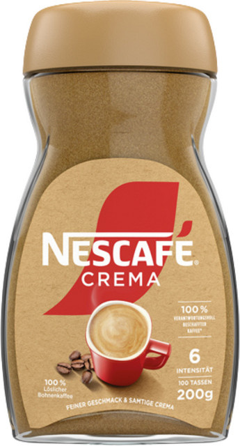 Nescafé Classic Crema, Löskaffee, 200g - Bild 1