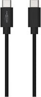Ansmann USB-C auf USB-C Daten- und Ladekabel USB 3.2 Gen 1 Schwarz, Länge: 2 m - Bild 1