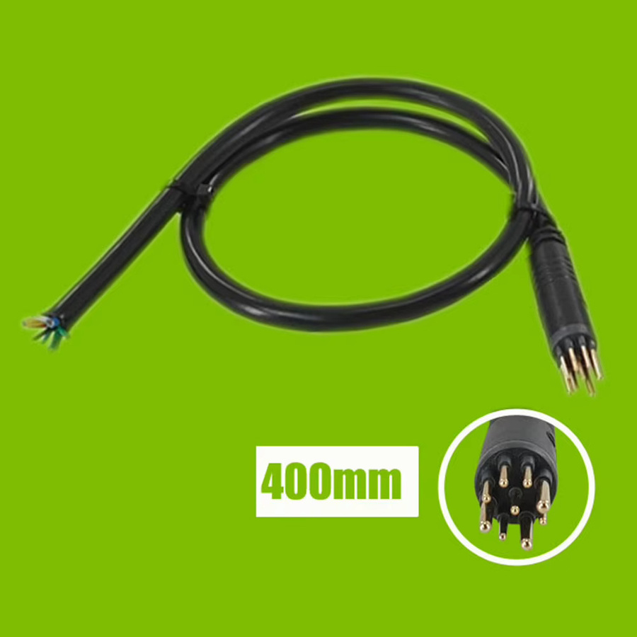 MEROCA Elektrisches E-Bike Motorkabel zur Reparatur und Motorverlängerung für AKM, Schwarz - Bild 5