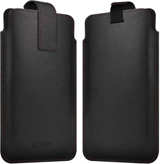 Tech-Protect Universelle Handyhülle SM65 in Schwarz Rot - Bild 1