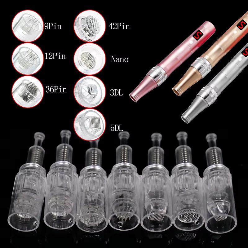 SANPKON Microneedle Dermapen Nadelpatronen, 10 Stück, Unisex - Bild 3