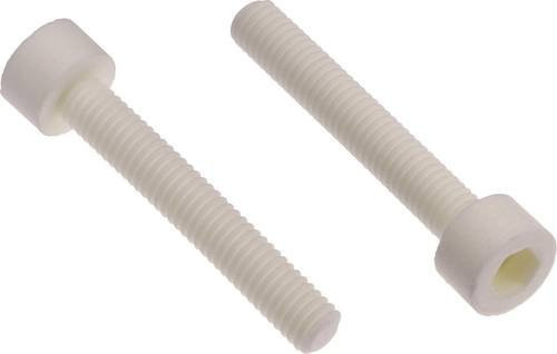 PB Fastener Zylinderkopfschraube M2 5mm aus Keramik in Weiß ANSI B18.3.1M-1986 701390 - Bild 1
