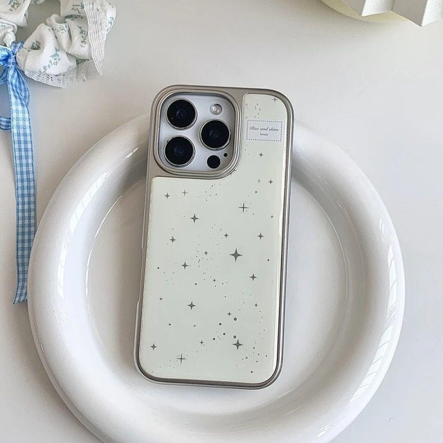 Mart46 Handyhülle mit kreativem Muster für iPhone 11 bis iPhone 17 Pro Max in Grau - Bild 1
