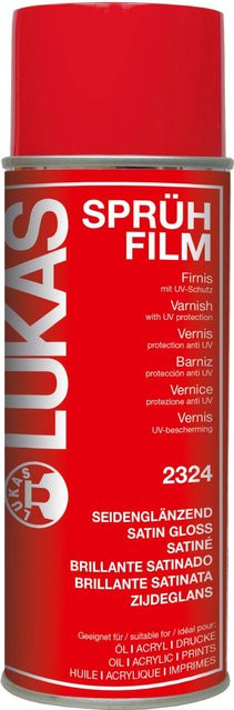 Lukas Sprühfilm Seidenmatt in Rot, 400 ml - Bild 1