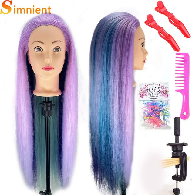 Simnient Haar-Trainingspuppe, 70 cm, Gerade, Unisex - Bild 1