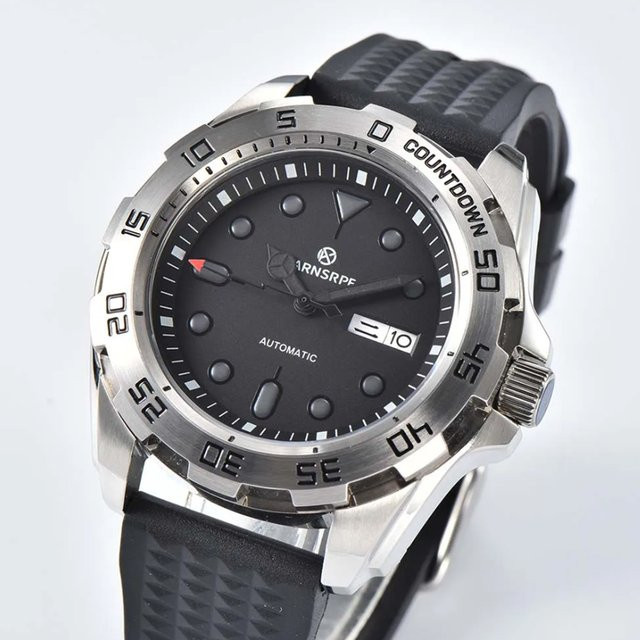 Parnsrpe Armbanduhr, Automatik, Edelstahl, 44 mm, Herren - Bild 1