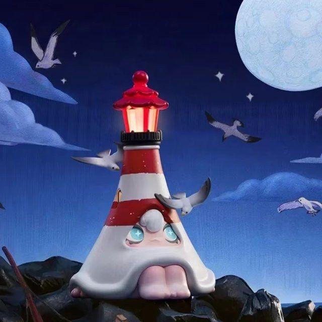 POP MART 1001MOONS Wo ist der Elefantenrutsche Serie Blindbox Kawaii Elefanten Figuren für Home Decor und Desktop - Bild 1