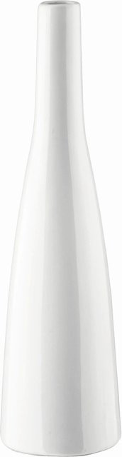 Modern Living Vase Plancio aus Porzellan in Weiß, Höhe: 33,0 cm - Bild 1