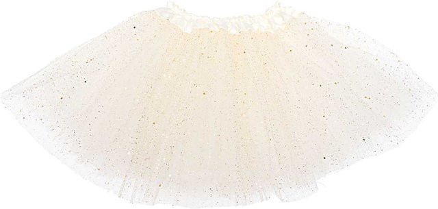 Rico Design Tutu mit Glitzer Weiß - Bild 1